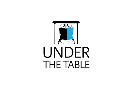 Under The Table graphic design illustration logo vector