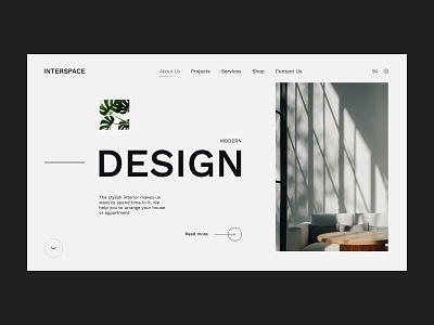 Interior Agency Header Concept