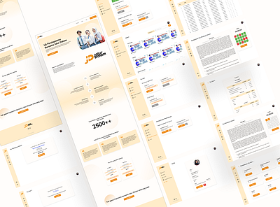 Jalur Dalam's Website application branding design education exam examination illustration inspiration logo student students ui uidesign ux uxdesign web website