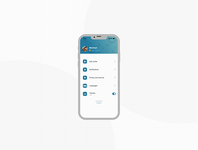 Daily UI #7 Settings account application dailyui dailyui7 design editprofile inspiration languages privacy profil profile security setting settings theme themes ui uidesign ux uxdesign