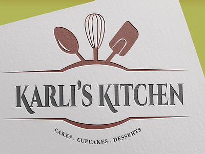 Karli"s kitchen creative design flat illustration logo logodesign minimal vector