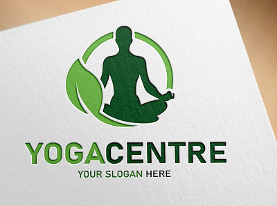 YOGA creative design flat illustration logo logodesign minimal vector