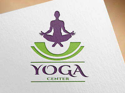 Yoga creative design flat illustration logo logodesign minimal vector