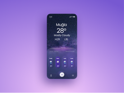 Weather App Design app design graphic design ui