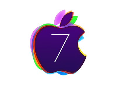 iOS 7 ツ airy apple colors glass ios ios7 ipad iphone layered transparency wwdc wwdc2013