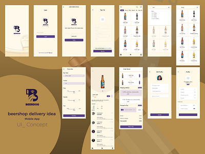 beer delivery app ui 1 android app ui design beer delivery app ui design delivery app design ios app ui design