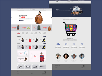 E-commerce web design