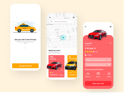 Cab booking app