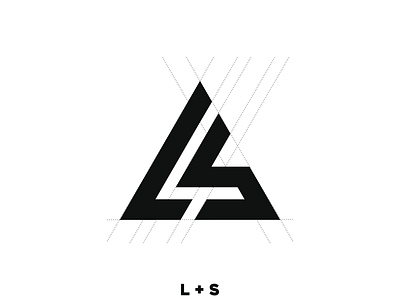 Letter L   S Logo Design