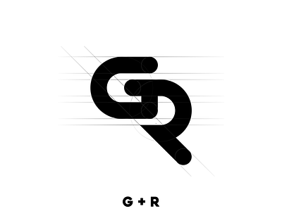 Letter G + R Logo Design