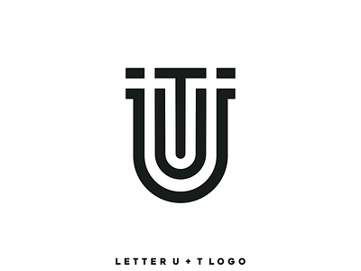 Letter T   U Logo Design