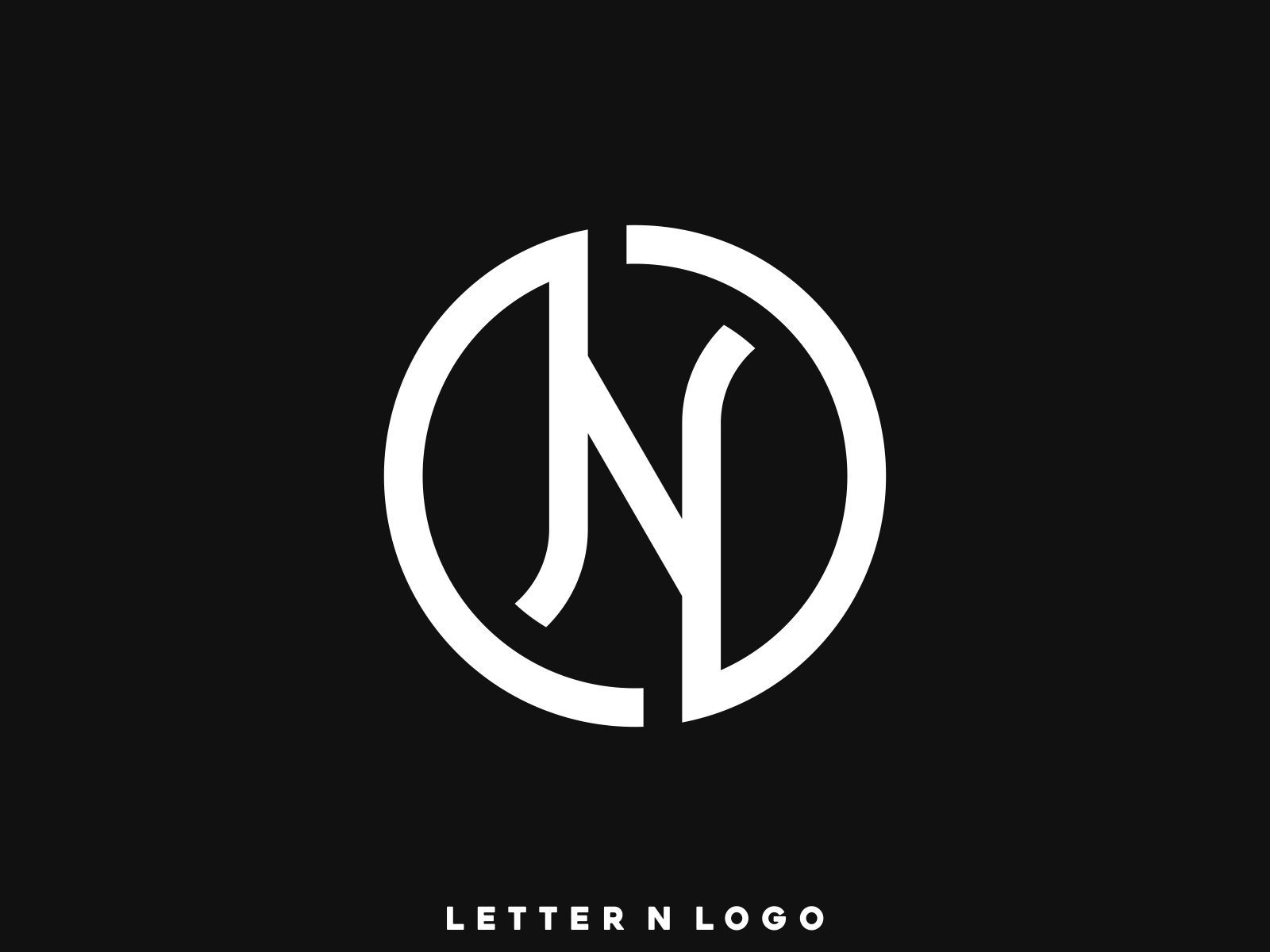 N 1 logo design