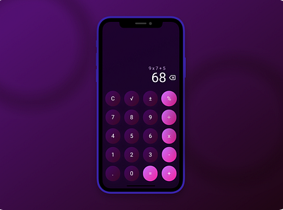 Daily UI 004 – Calculator calculator dailyui dailyui004 dailyuichallenge spacial