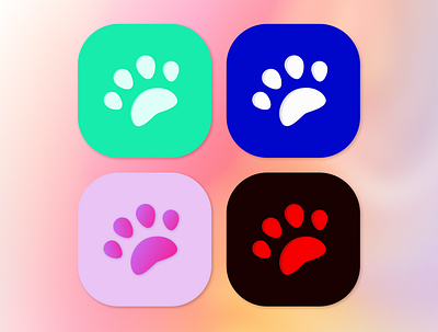 Daily UI 005 – App Icon 005 app dailyui dailyui005 dailyuichallenge dog icon logo pet ui design