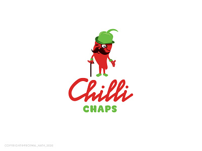 Chilli Chaps branding chili design graphic design illustrator ketchup logo logo design sauce vector