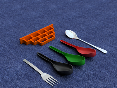 Spoon stand autodesk inventor