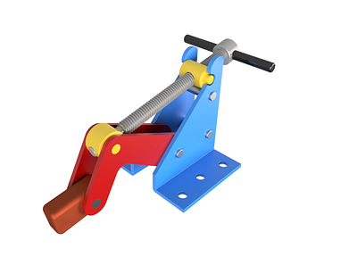 Table Clamp autodesk inventor