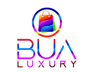 BUA Luxury 3d branding graphic design logo