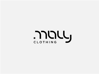 MOLLY design logo minimal typography