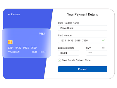 credit card checkout page #daily ui 002