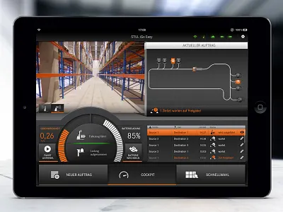 iGo Easy - Cockpit app applewatch cockpit dark infographic interface ipad still ui user interface ux