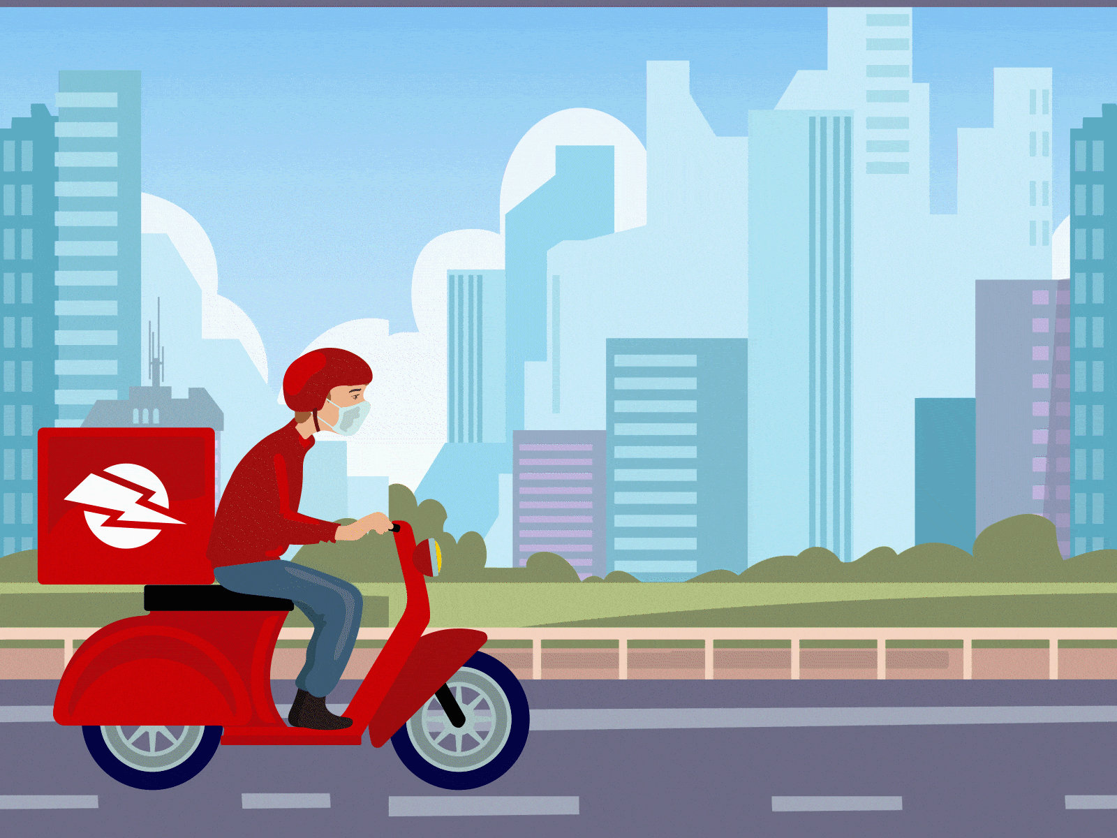 Bike Animation Afer effect 3d animation bike animation afer effect branding graphic design logo motion graphics ui