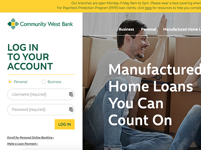 Community Bank Website Project bank website design banking design local business typography web design webdesign website website design website design and development website design company website designer websites