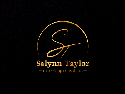 Salynn Taylor logo art branding design graphic design icon illustration logo logodesign logodesigner marketing marketing consultant minimal vector