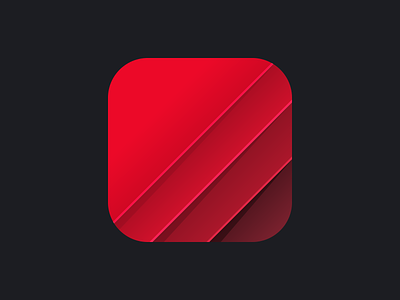 Layer App Icon app best design designer good great icon ios ipad iphone layer red