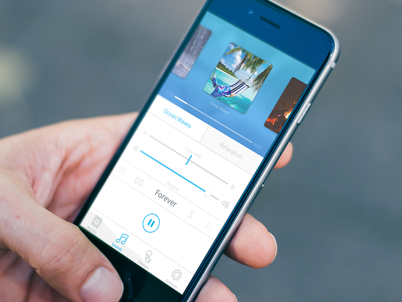 Hush iOS app by Herson Rodriguez on Dribbble