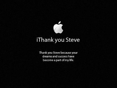 iThank you Steve Jobs