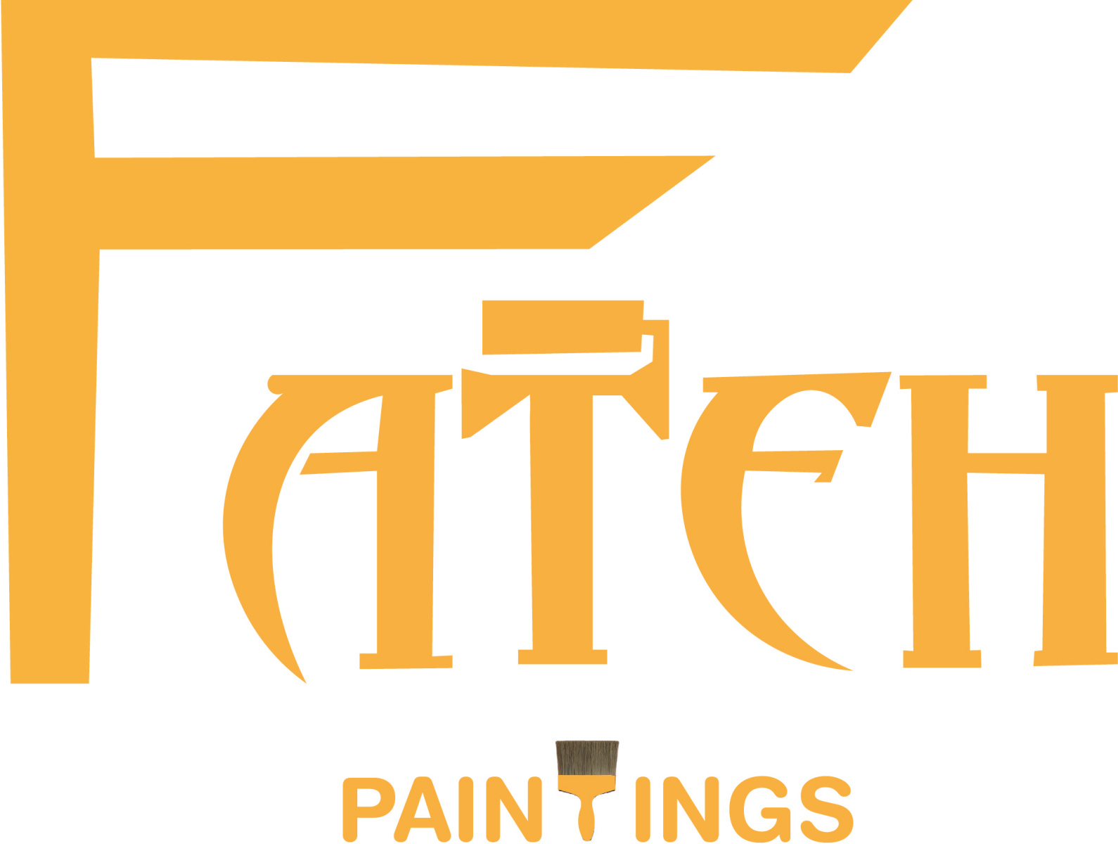 Fatch paint ing logo by Shoaib Hafeez on Dribbble