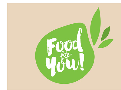 food for you logo design