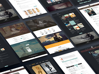 Collection: Best Selling PSD Templates in Themeforest