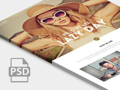 Free Website Template designs, themes, templates and downloadable graphic  elements on Dribbble