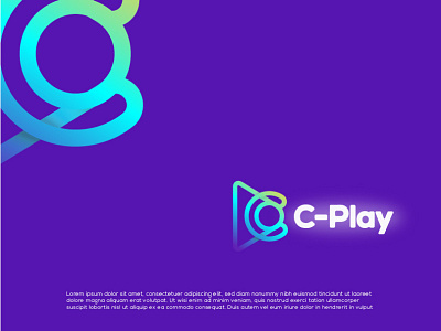 C Play App Logo or Icon brand identity branding iluustration logo logo design vector