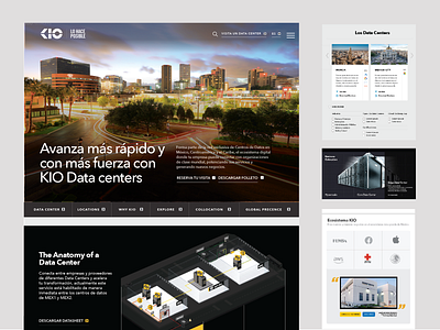 KIO Networks - Web Precense branding design graphic design ui ux