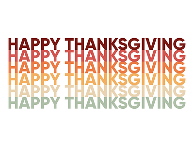 Thanksgiving Type Treatment