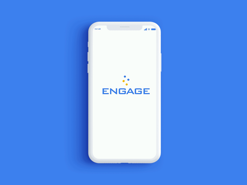 Engage amazon android animation blue book booking branding design iphone 12 learning app minimal mobile app mobile ui motion design splash splashpage teacher uidesign uiux uxdesign