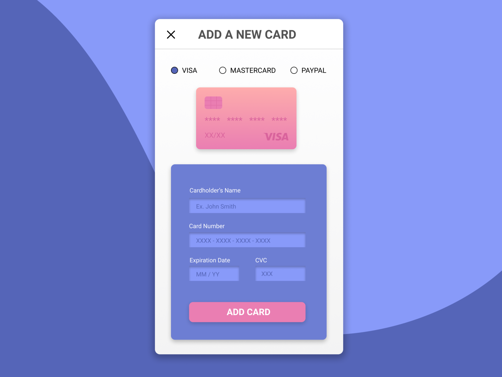DAILY UI CHALLENGE - DAY 2 by Kara Chen on Dribbble