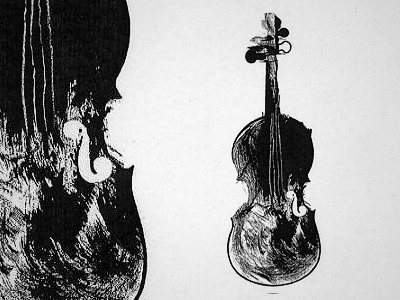 Violon belgium crayon dessi dessin olga olga khokh violon