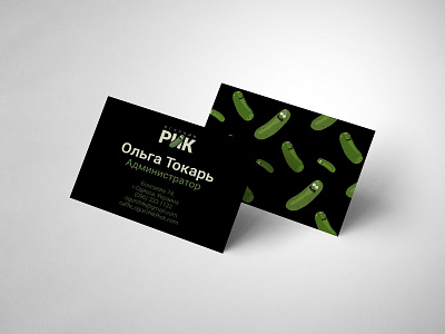 business card black branding design logo typography