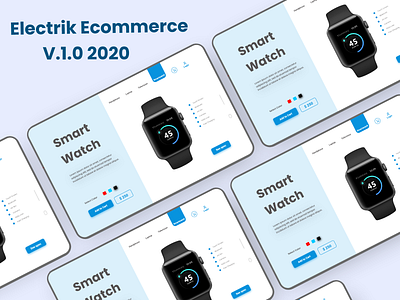 Electrik Ecommerce android branding ecommerce inspired shapes trend ui ux web webdesign website