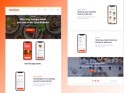 Dodolan android branding ecommerce inspired shapes trend ui ux web webdesign website