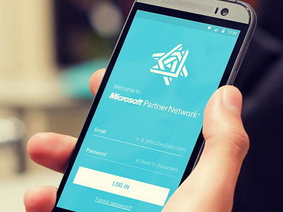 Partners Network Android App android app design interaction material network partner ui ux