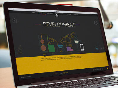 Development Company Website Design development interactive interface ui ux web