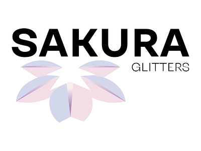 Abstract project/Sakura Glitters Logo branding design flat graphic design illustration illustrator logo typography vector