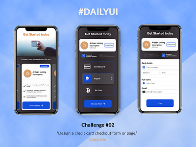 Credit card checkout form app checkout design ui