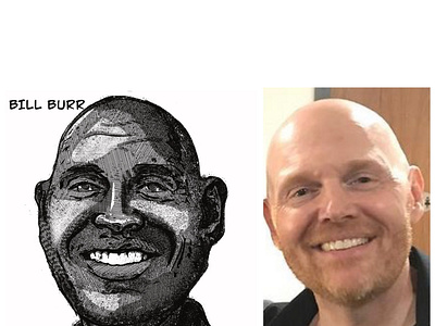 Bill Burr Caricature