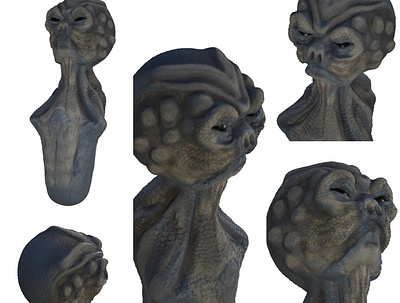 Alien 1a 3d art 3d rendering character character design creature design illustration illustrator